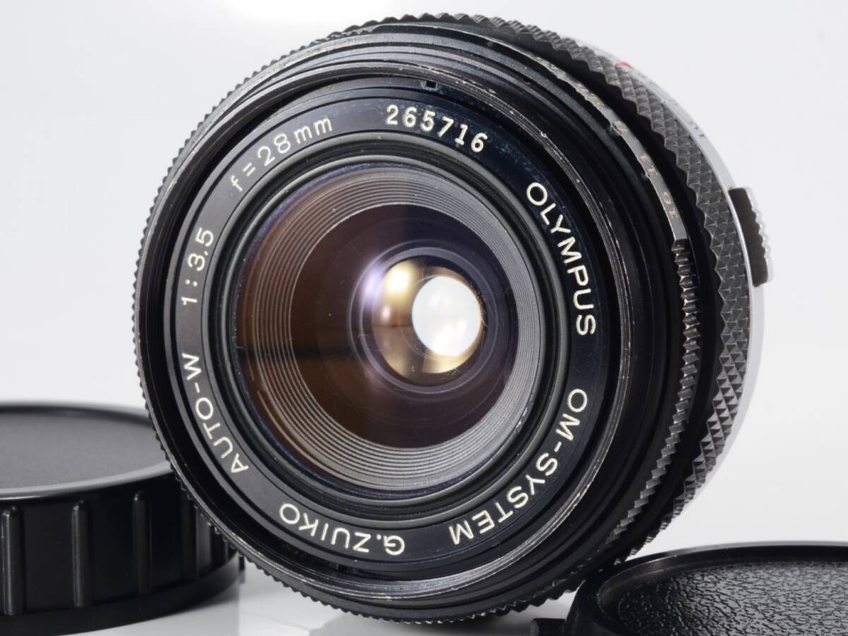 [良品] OLYMPUS（オリンパス）OM G.ZUIKO AUTO-W 28mm F3.5（61211）