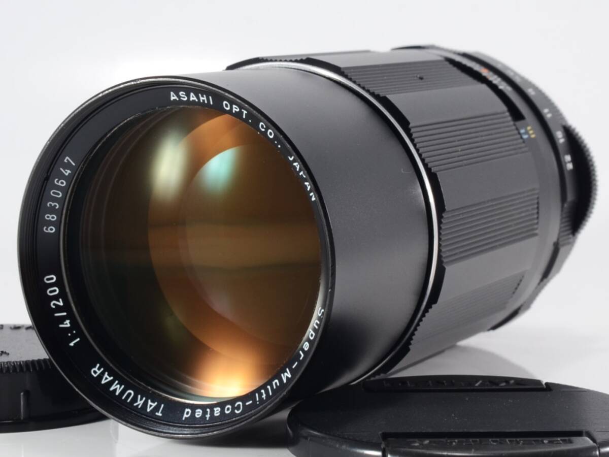 [訳あり品] PENTAX（ペンタックス）Super Multi Coated TAKUMAR 200mm F4 M42（61222）