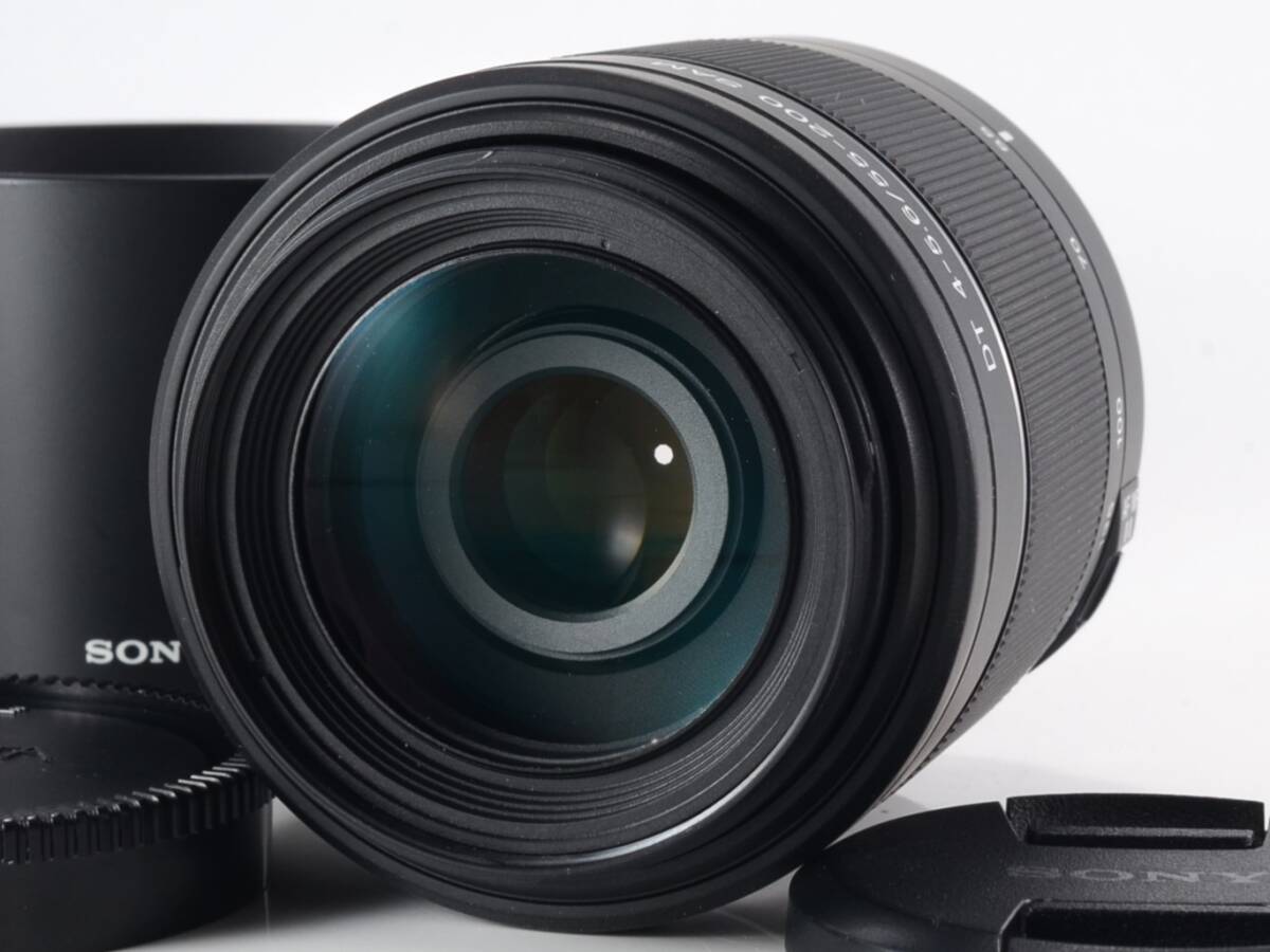 [ジャンク品] SONY（ソニー）DT 55-200mm F4-5.6 SAM Aマウント（61263）
