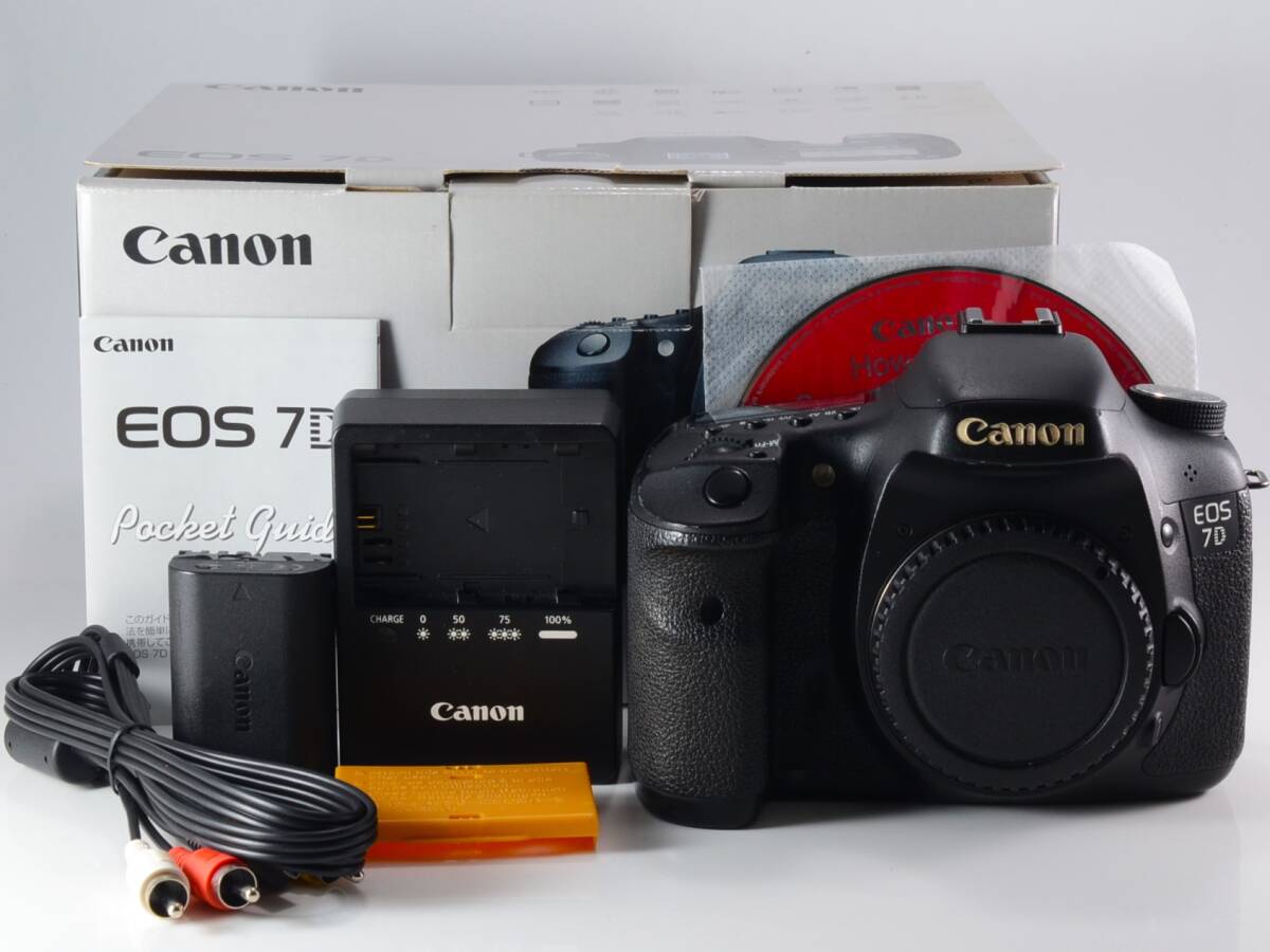 [良品] Canon（キャノン）EOS 7D 元箱付属品 [保証]（61287）