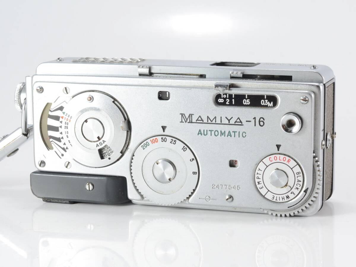 [ジャンク品] Mamiya（マミヤ）MAMIYA-16 AUTOMATIC / SECOR 25mm F2.8（61298）
