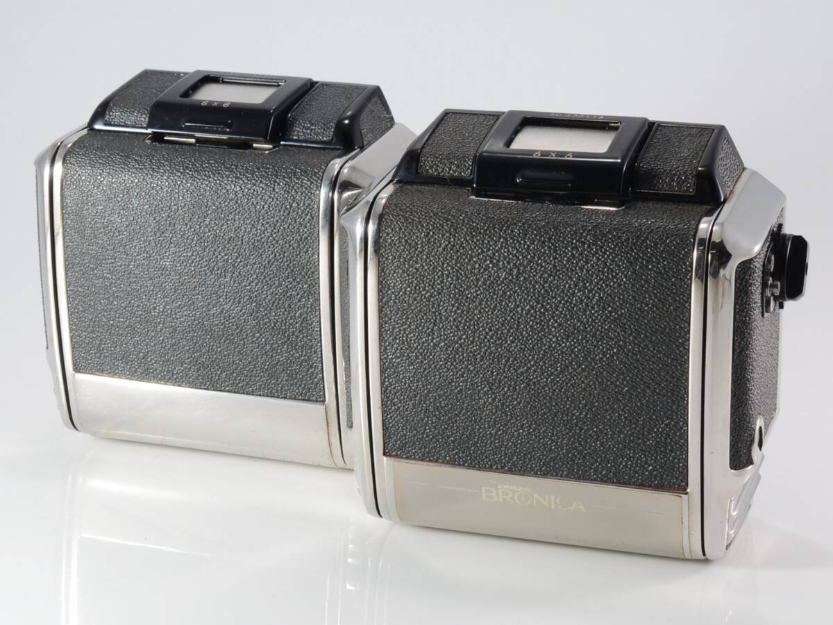 [ジャンク品] ZENZA BRONICA（ブロニカ）S2用 6×6 マガジン 2個セット（61301）