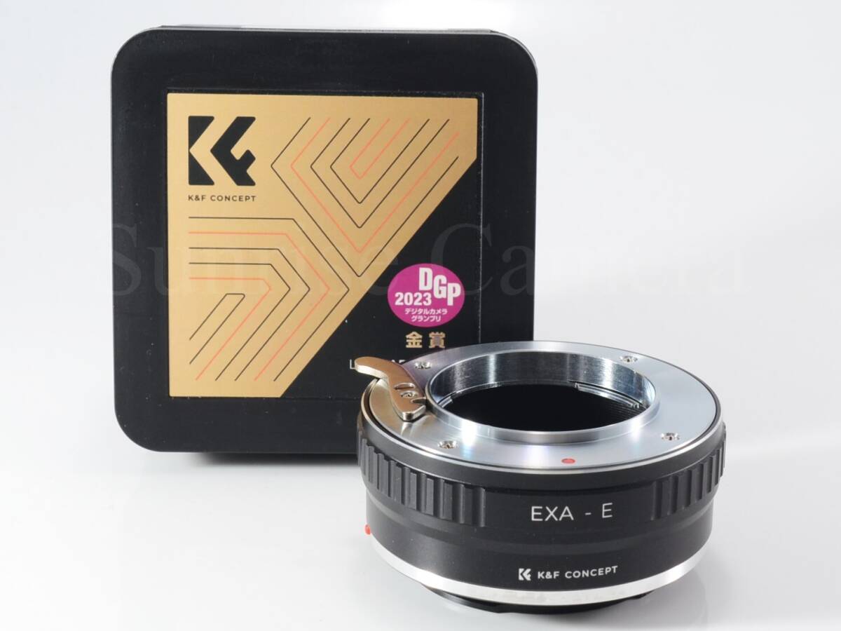 [美品] K&F CONCEPT　エキザクタ/ソニーNEX Eマウントアダプター KF-EXAE（61306）