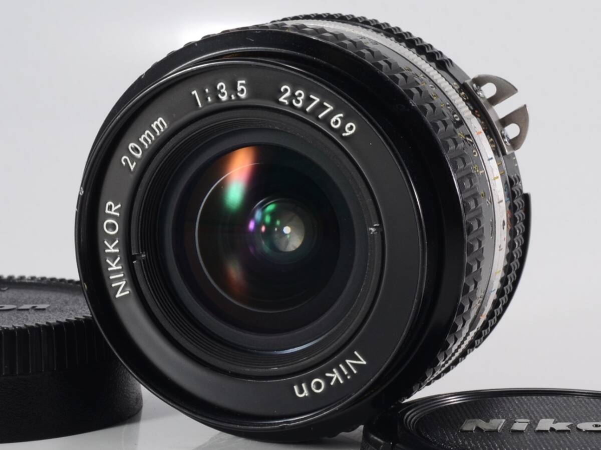 [良品] Nikon（ニコン）Ai-s Nikkor 20mm F3.5 整備済 [保証]（60863）
