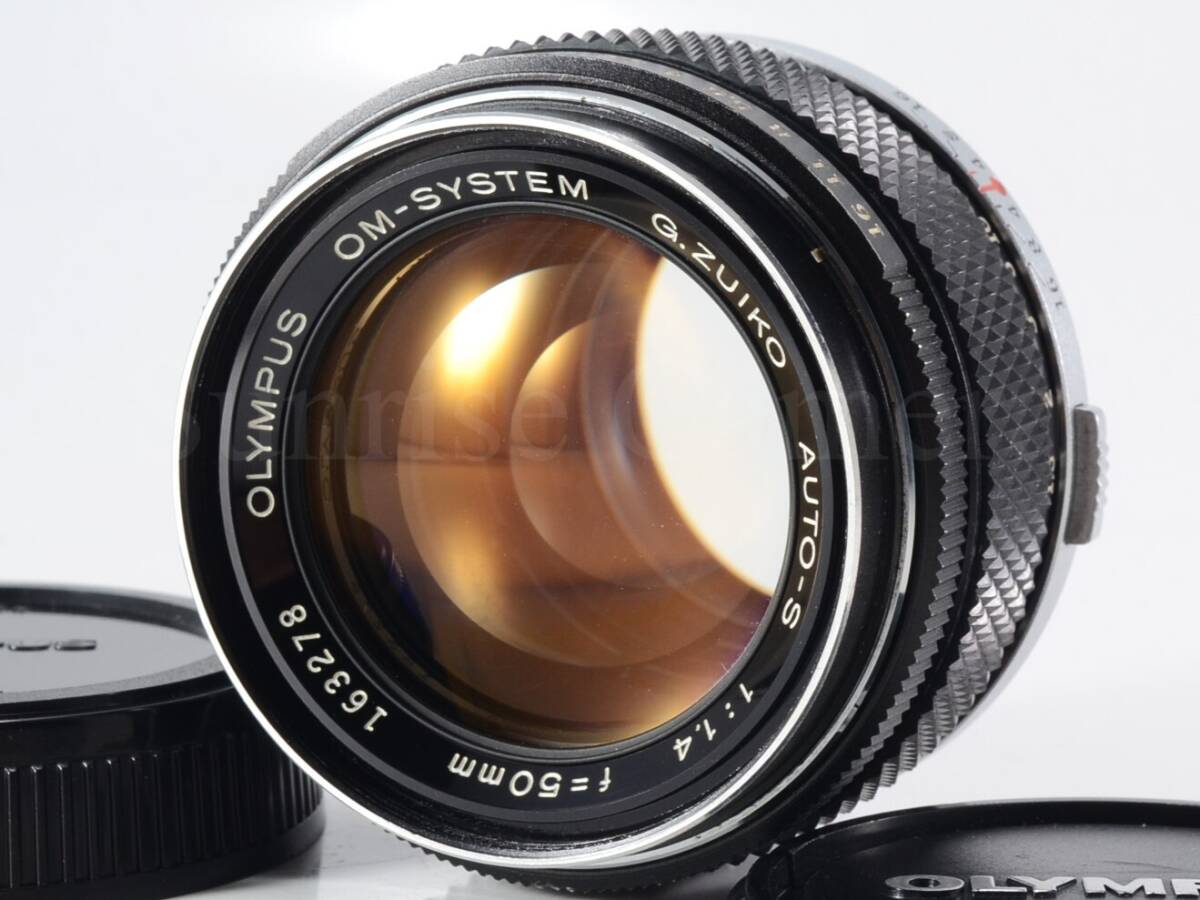 [美品] OLYMPUS（オリンパス）G.Zuiko AUTO-S 50mm F1.4 整備済（60888）