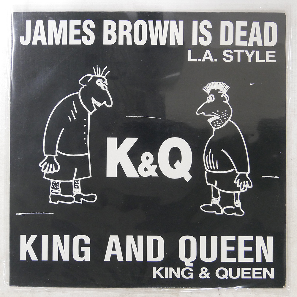 KING & QUEEN KING AND QUEEN (REMIX) / JAMES BROWN IS DEAD (REMIX) AVEX TRAX AVJD1009 12