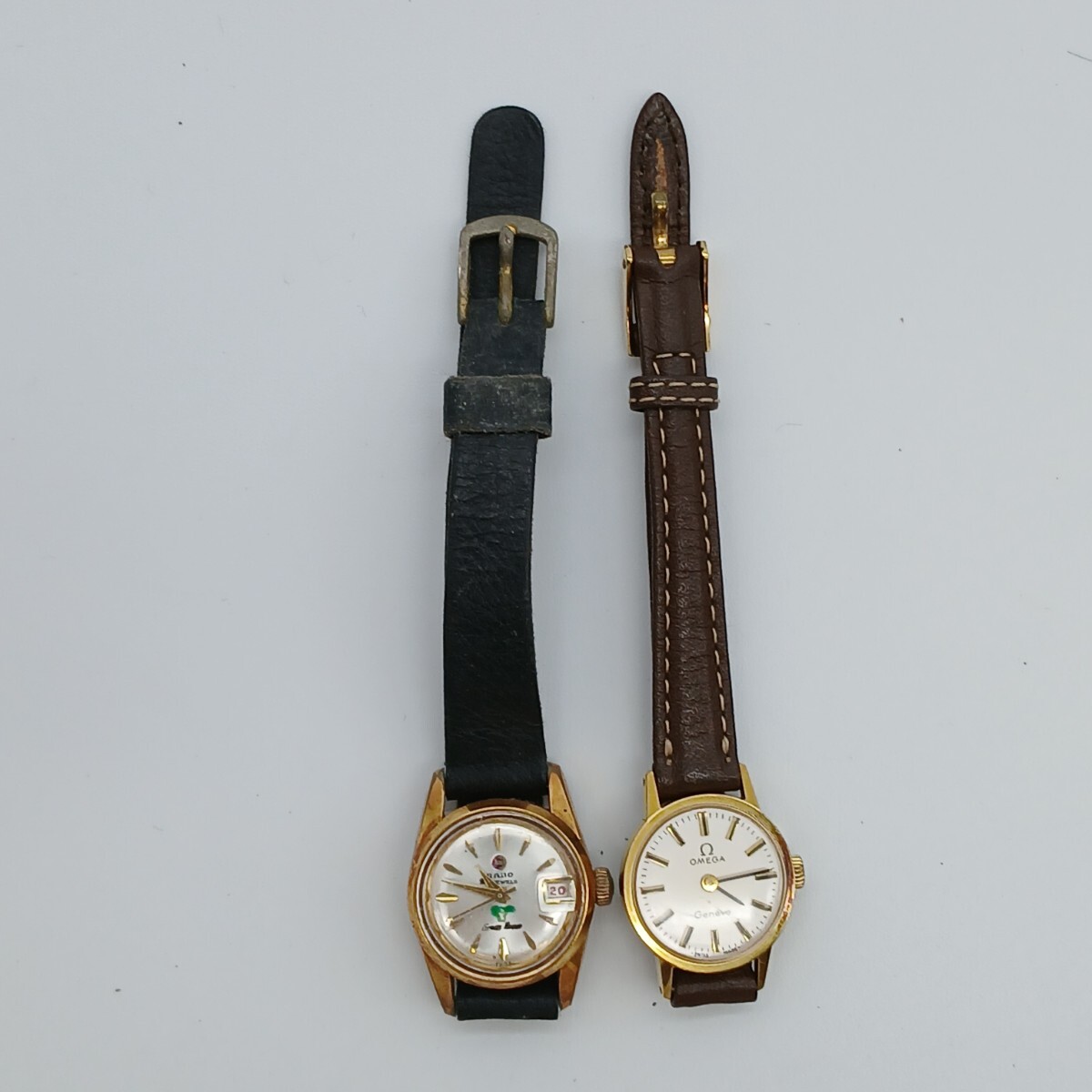 【X-45】 RADO ラドー Green Horse / OMEGA オメガ Geneve / 腕時計 まとめ 2点 動作未確認