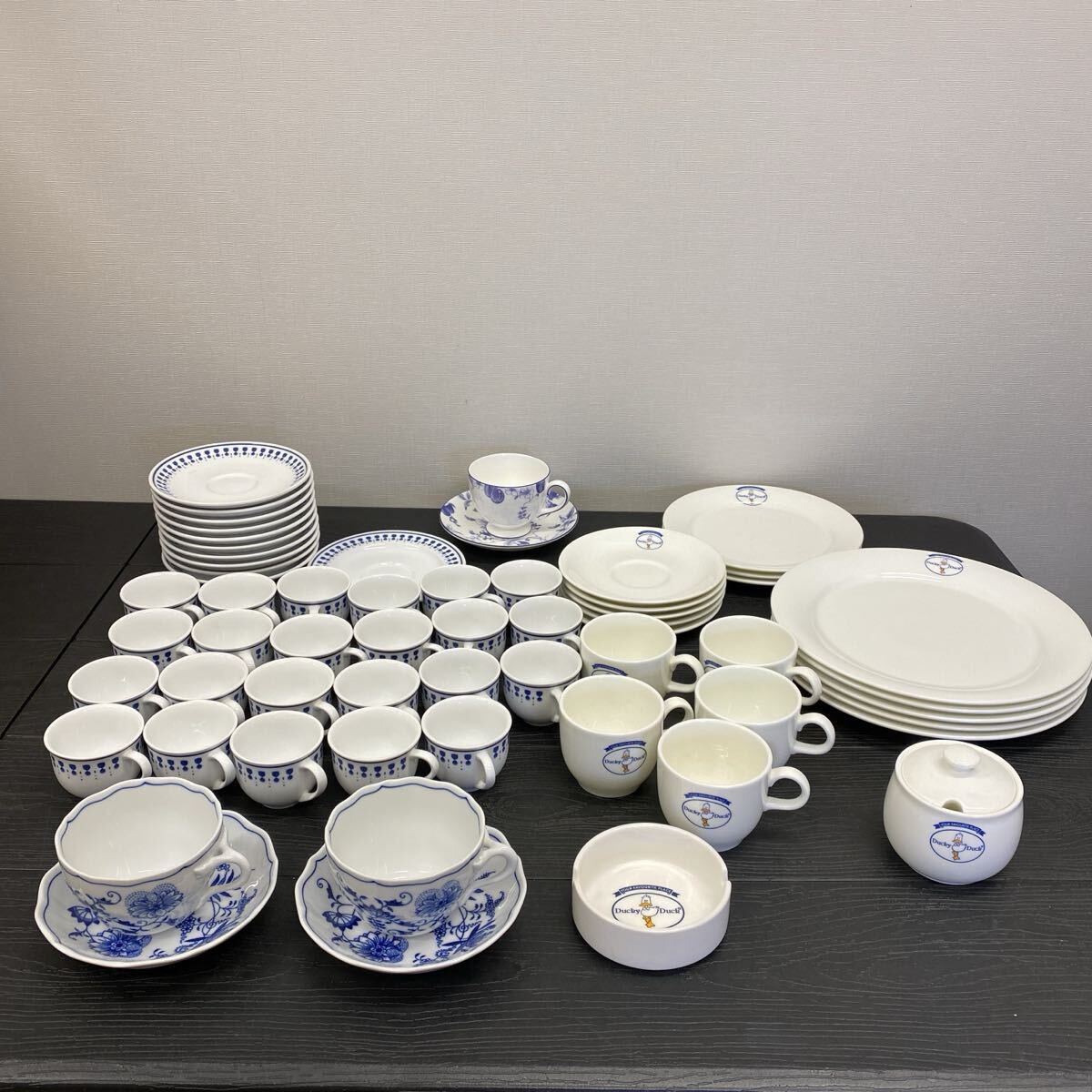 【X-62】 NARUMI Ducky Duck コラボ BOHEMIA WEDGWOOD Noritake 食器 まとめ ノリタケ ダッキーダック カップ＆ソーサー プレート