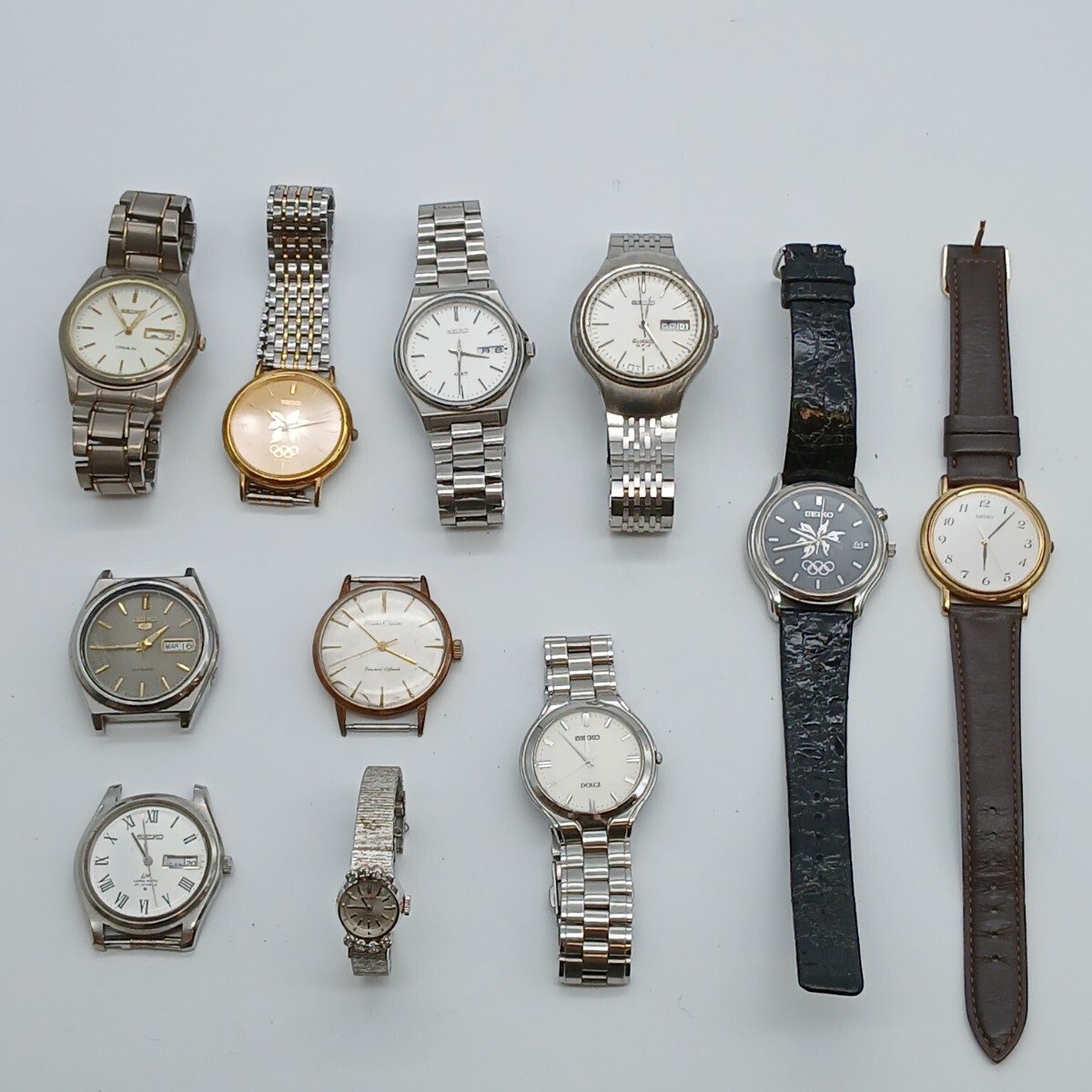 【S5/3E12】 SEIKO セイコー まとめ 腕時計 メンズ レディース 動作未確認
