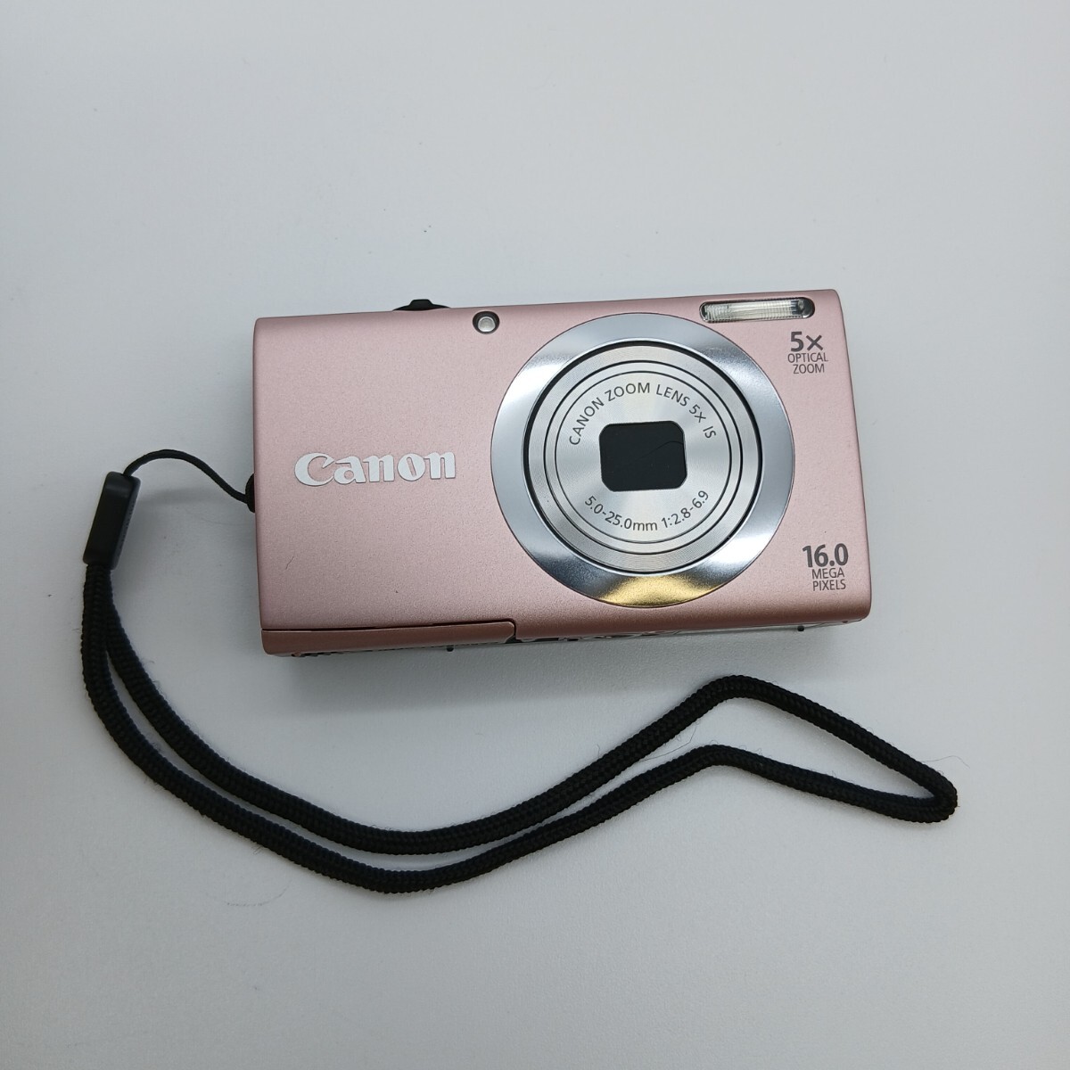 【X-65】 Canon PowerShot A2400 IS PC1731 キャノン コンパクトデジタルカメラ ピンク 動作未確認