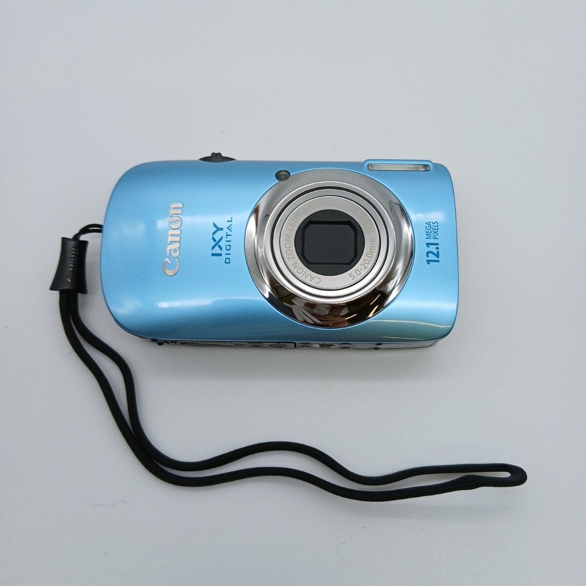 【X-66】 Canon IXY DIGITAL 510 IS PC1356 キャノン コンパクトデジタルカメラ ブルー 通電確認済