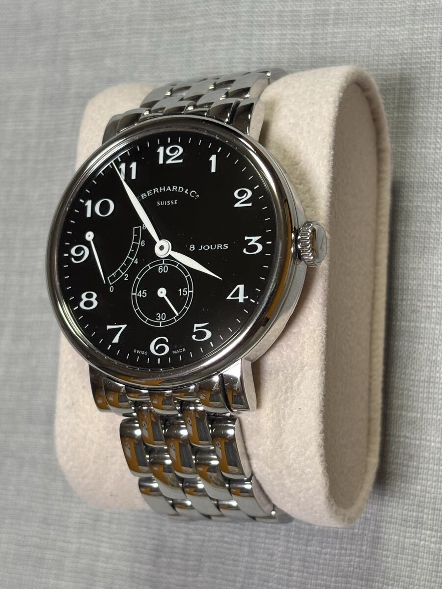 EBERHARD エベラール　8 JOURS グランタイユ　手巻き　純正ブレス　OH済み　美品