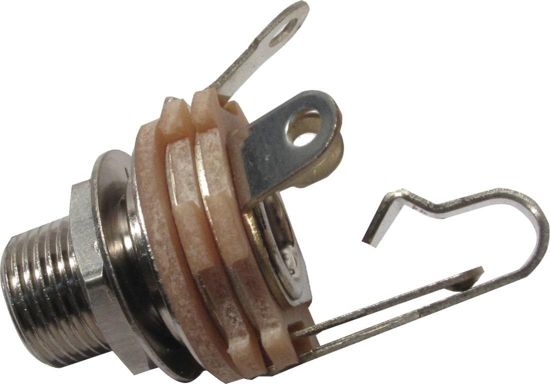ジャック 1/4 Jack - Switchcraft, #L12A Mono, shunt tip - Long (0.375) [送料170円から 同梱可]