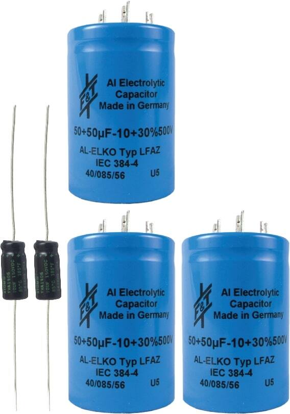 コンデンサ Cap Set - for Marshall JCM800 2204, 4010, 4104 (50W Volume), Premium set [送料600円から 同梱可]