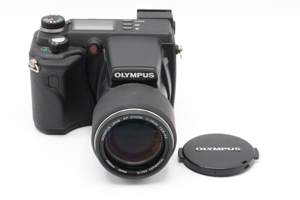 「みんカメ」5-106 OLYMPUS オリンパス CAMEDIA E-100RS デジカメ コンデジ 現状品 ジャンク