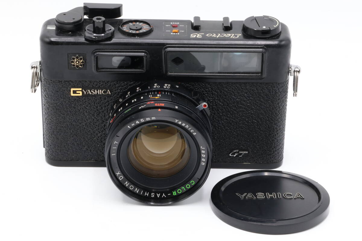 「みんカメ」5-105 YASHICA ヤシカ ELECTRO 35 エレクトロ35 COLOR-YASHINON DX F1.7 45mm フィルムカメラ 現状品 ジャンク