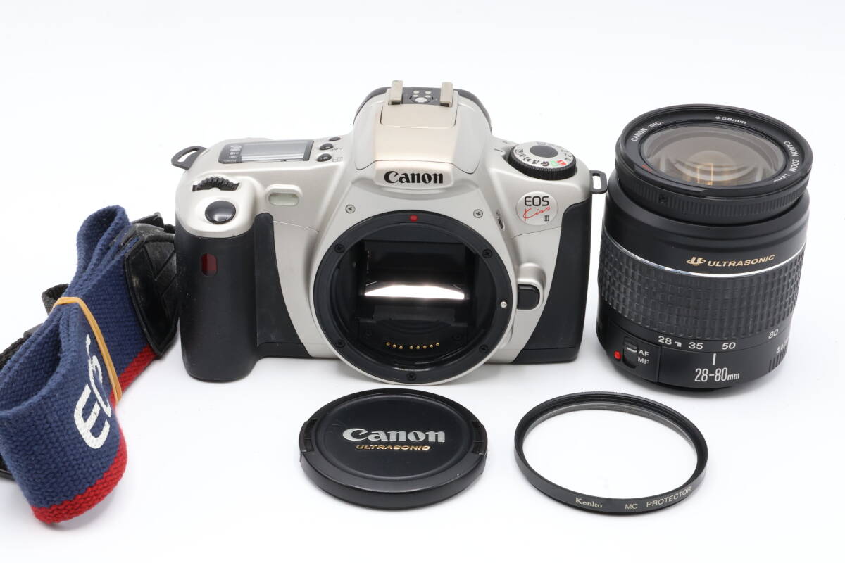 「みんカメ」5-79 Canon キヤノン EOS Kiss Ⅲ ZOOM LENS EF 28-80mm 1:3.5-5.6 F3.5-5.6 Ⅴ USM キャノン 現状品 動作確認済み