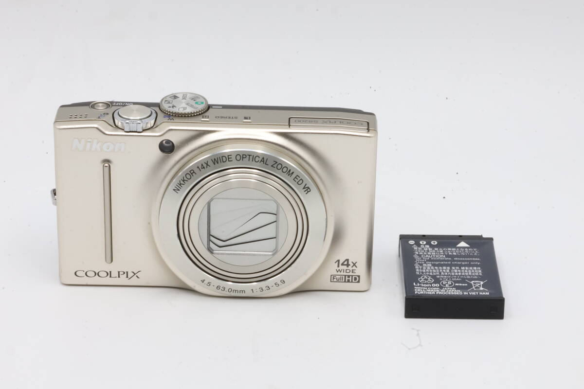 「みんカメ」5-98 Nikon ニコン COOLPIX S8200 クールピクス デジカメ コンデジ 現状品