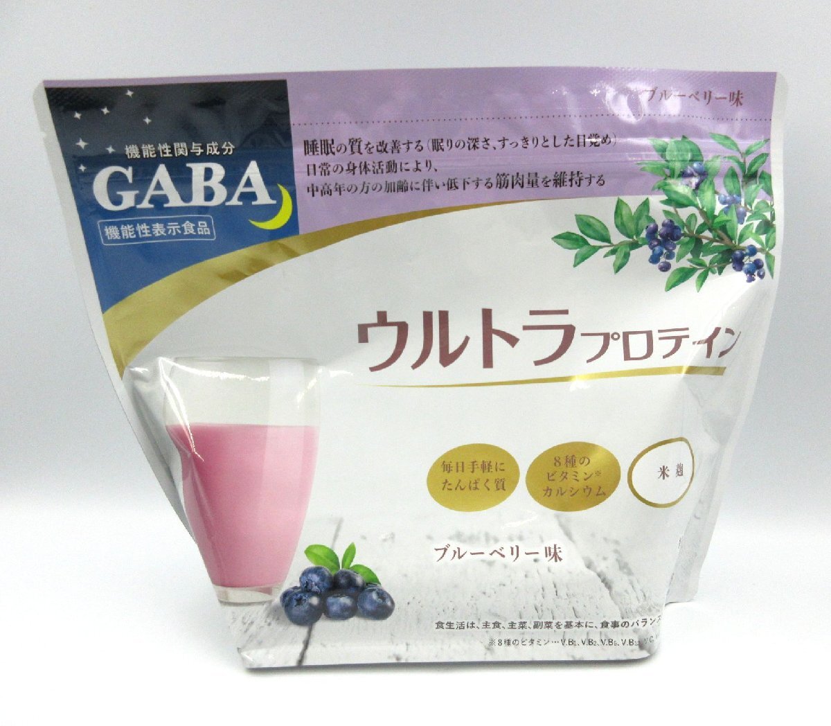 ★●◇ Curves カーブス ウルトラプロテイン ブルーベリー味 約27食分 394.2g 賞味期限2027年6月 個人保管品 GABA 機能性表示食品 未開封品