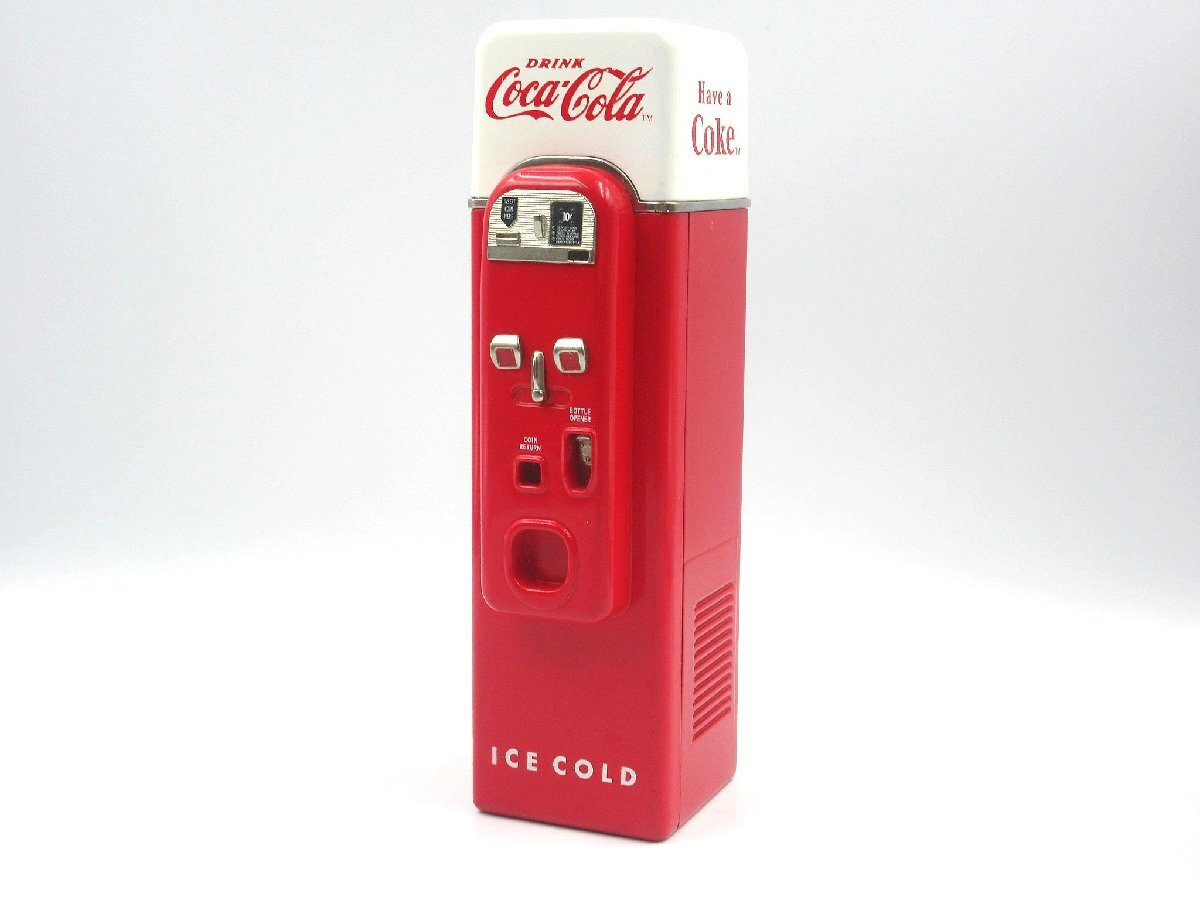 ★◎レトロ コカ・コーラ 自動販売機型貯金箱 Coca-Cola ビンテージ コインバンク 長期個人保管品 詳細不明 雑貨 インテリア 現状品