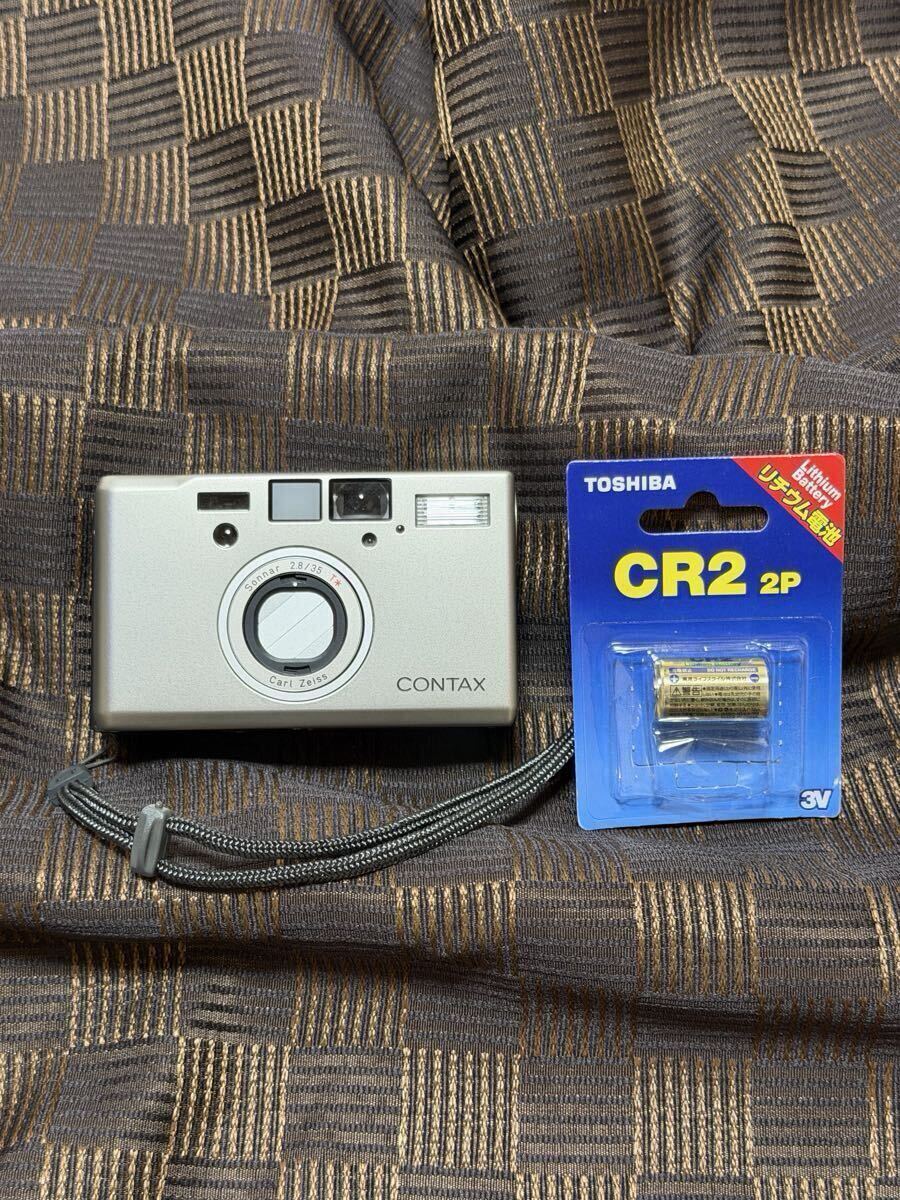 CONTAX T3 コンタックス T3 美品 コンパクトフィルムカメラ Carl Zeiss 通電確認のみ