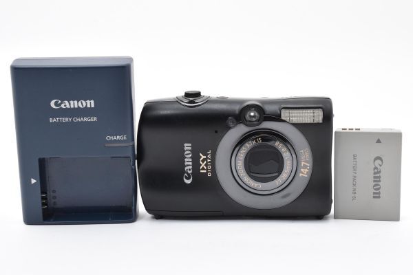キャノン Canon IXY DGITAL 3000 IS ブラック コンパクト デジタルカメラ #6145