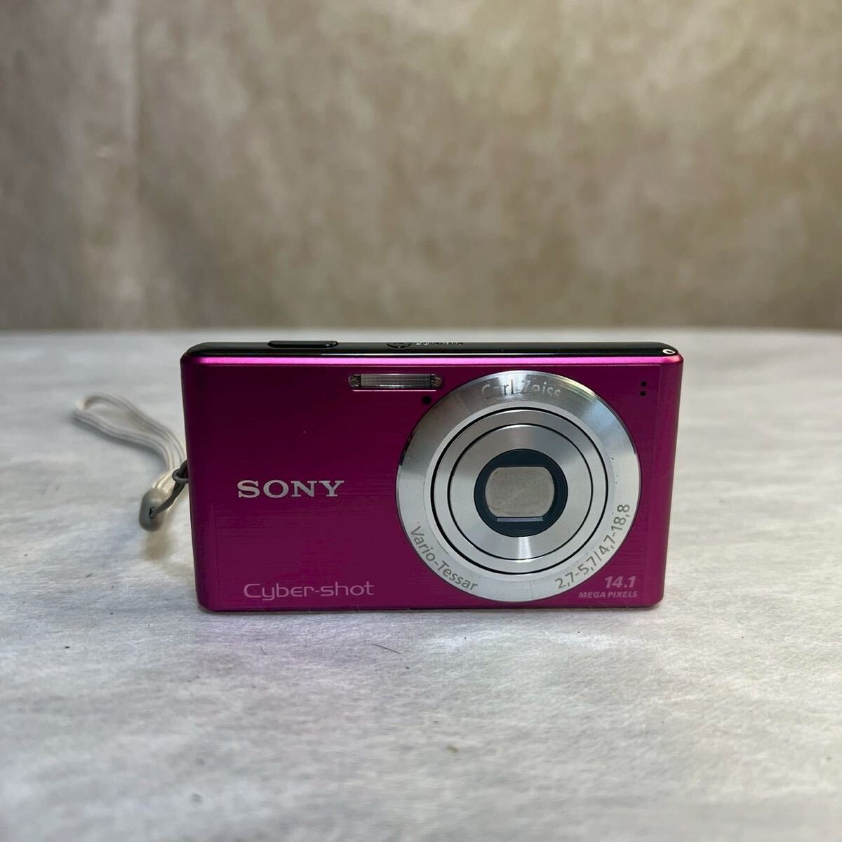 SONY ソニー Cyber-shot コンパクトデジタルカメラ デジカメ 充電器欠品 DSC-W530 通電確認 撮影未確認 現状品