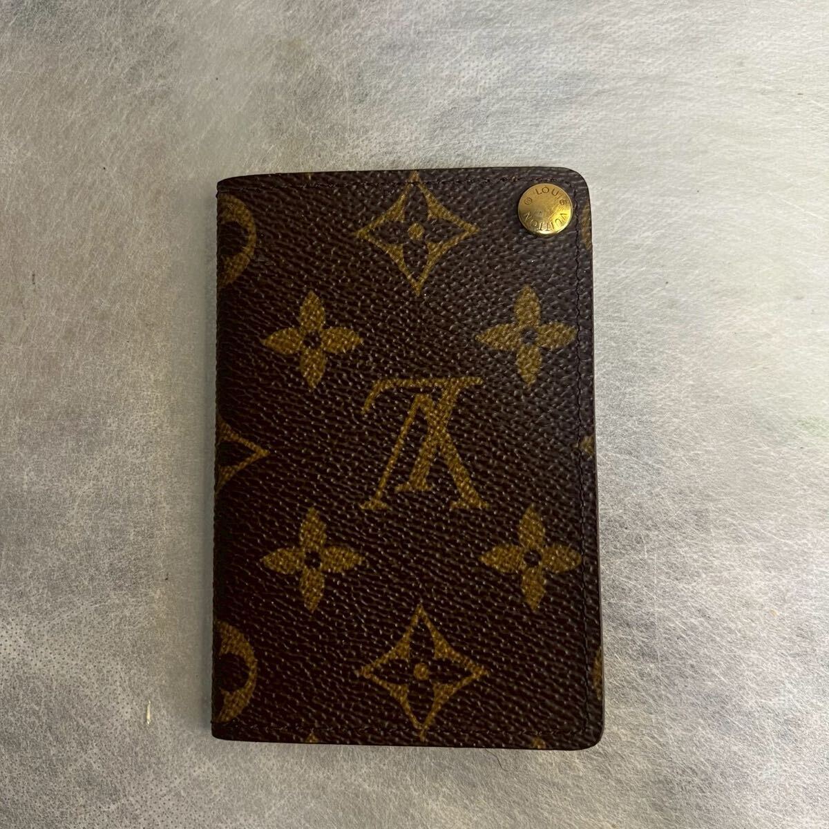 ■美品■ LOUIS VUITTON ルイヴィトン CT0918 モノグラム ポルトカルトクレディ プレッシオン カードケース ブラウン系 