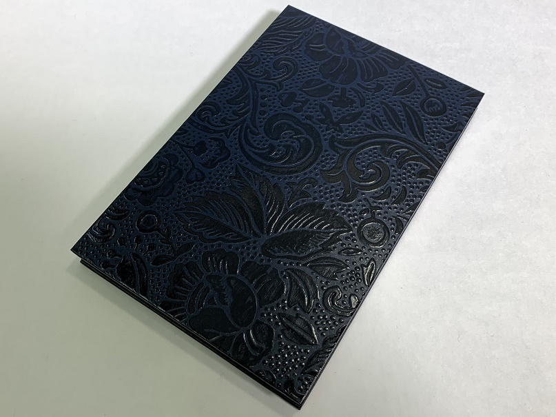 ■ 御朱印帳　漆紙 黒色　18×12ｃｍ　■朱印帳