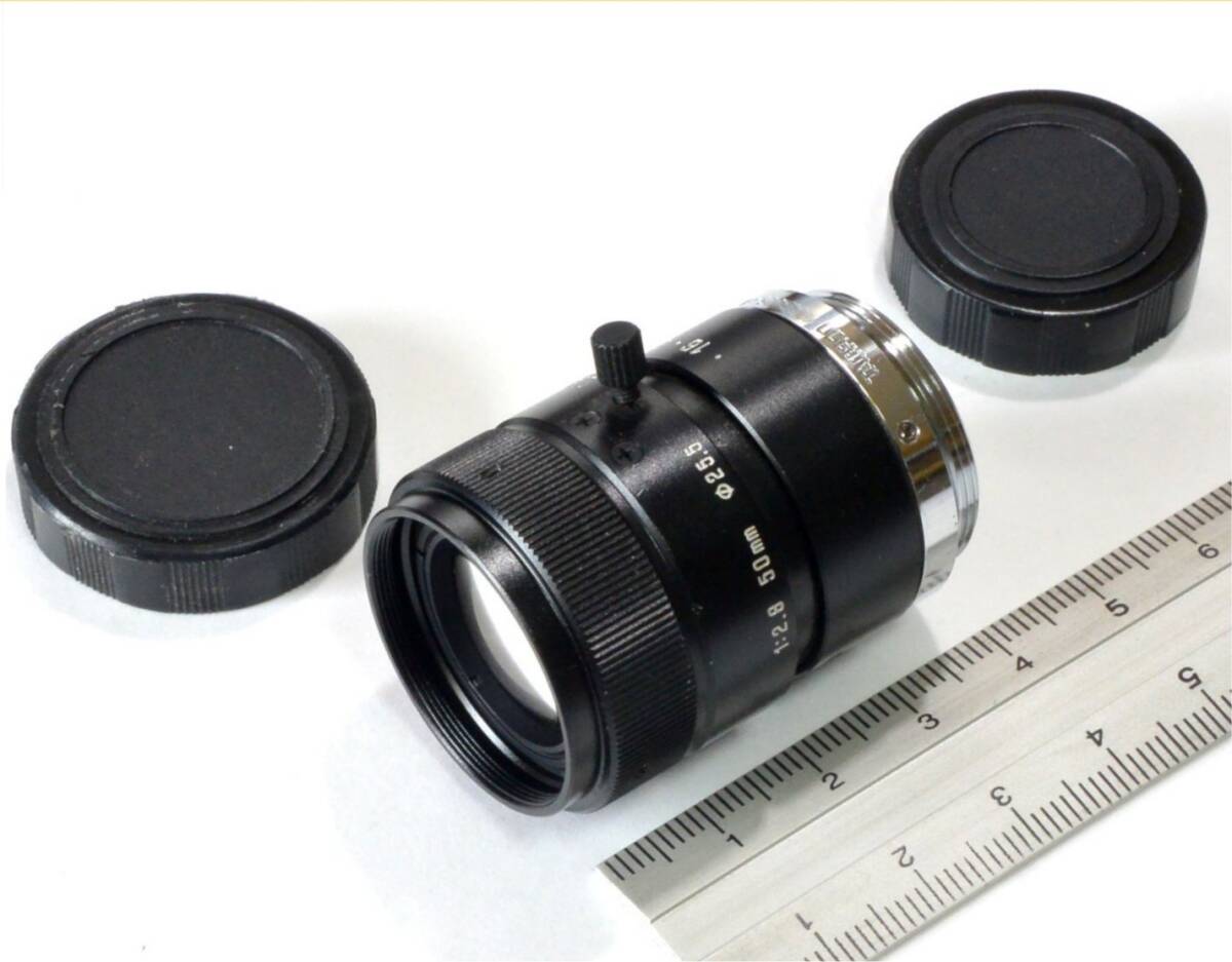 ★ Tamron/タムロン　21HC　50mm F2.8　Cマウント レンズ 2/3”　FA・産業用　動作確認　TV LENS　マクロ撮影にも　（送料440円～）