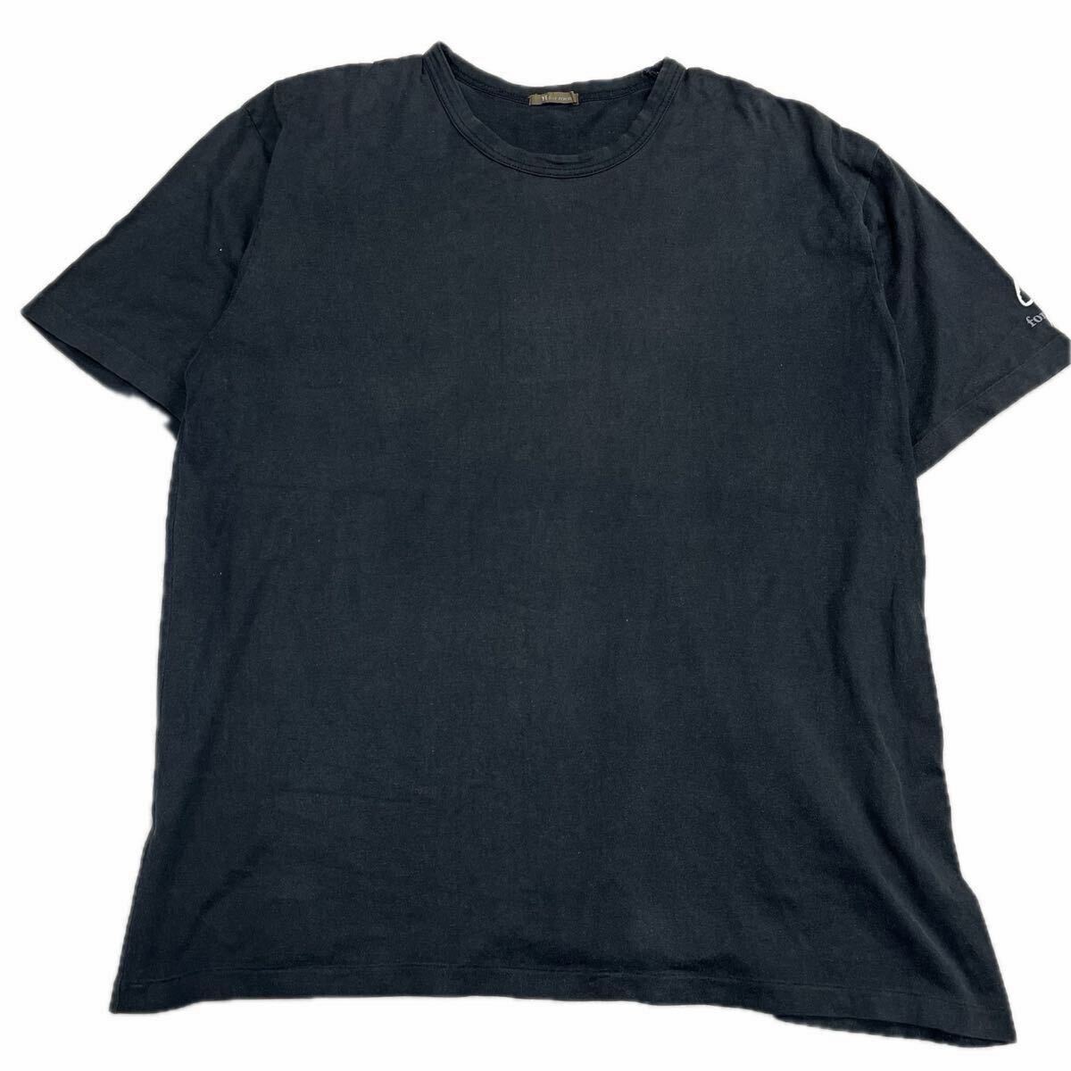 90s Y's for men ワイズフォーメン シングルステッチ 半袖Tシャツ トップス カットソー レトロ ヴィンテージ 古着 綿100% メンズ 