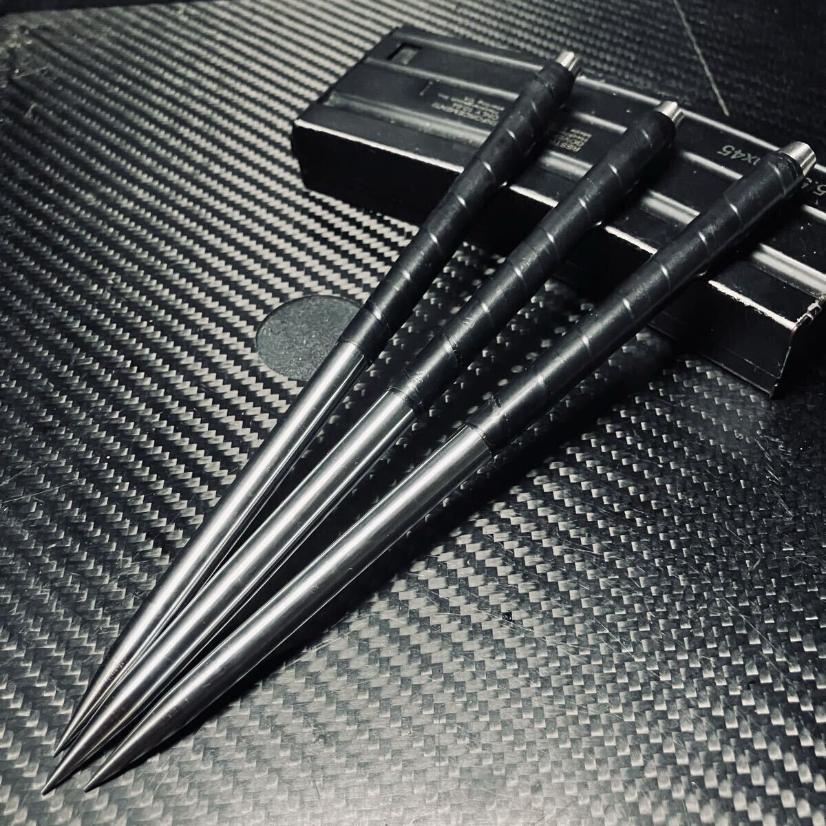特製鋼製 ペグ 3本セットアウトドア ハイキング　野外登山 ハイキング 野外登山　99g 20cm 