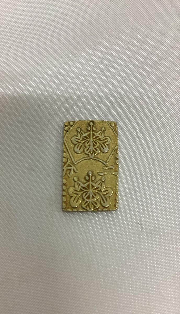 ☆467 明治二分判金 二分金 旧日本貨幣 量目3.0g