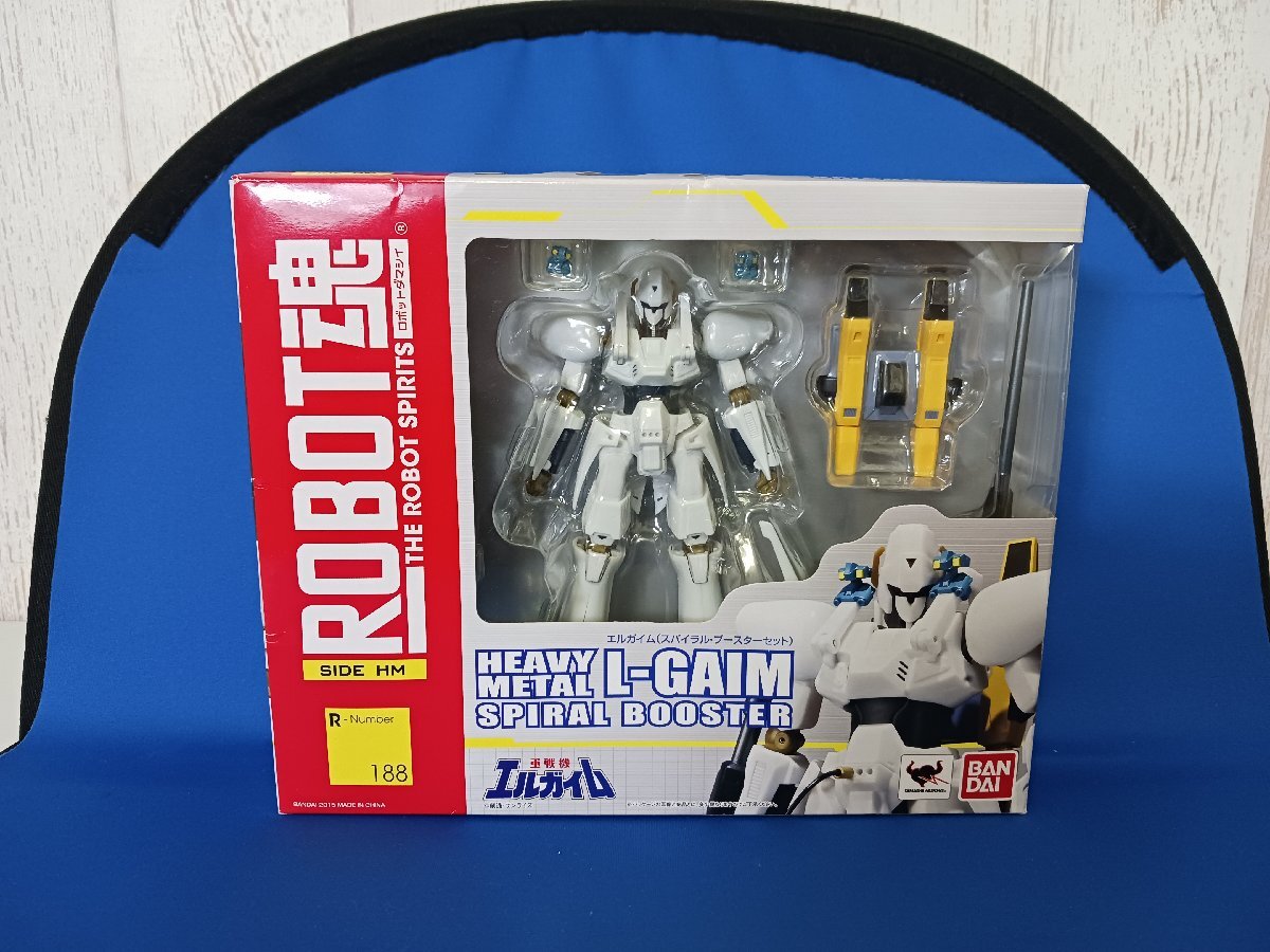 重戦機エルガイム（スパイラル・ブースターセット）ROBOT魂№188 バンダイ（未開封品）
