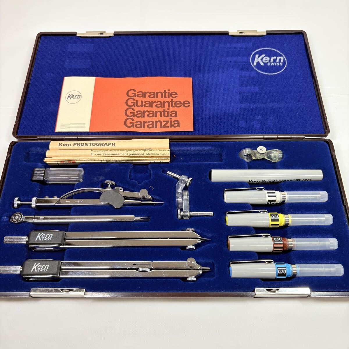kern swiss 製図器セット 中古　現状品