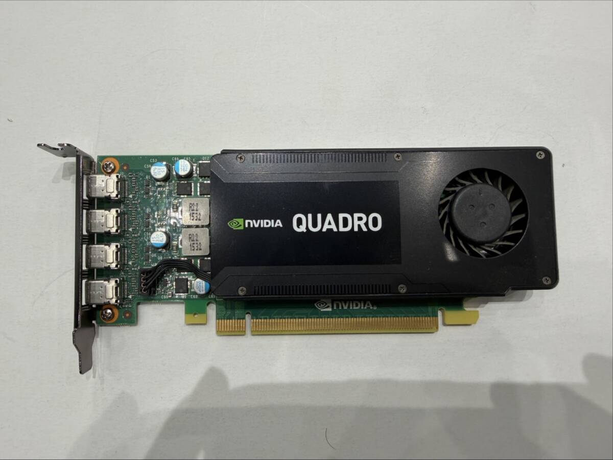 【NVIDIA】 Quadro K1200 4GB 動作確認済み 補助電源不要 4画面出力
