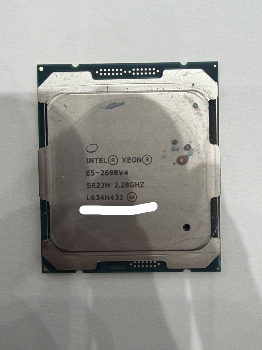 Intel Xeon E5-2698v4 SR2JW 20C 2.2GHz 50MB 135W 2698 v4　LGA2011-3 