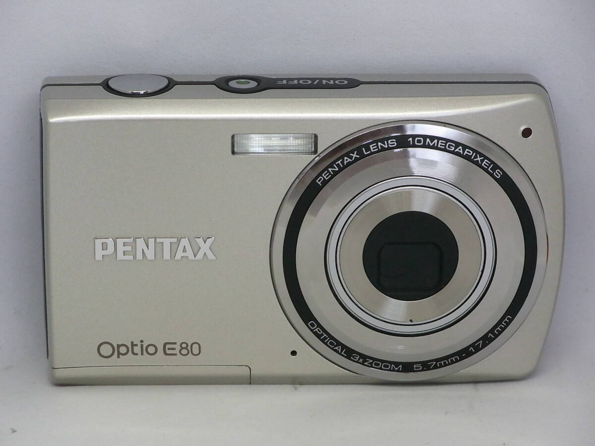 ◆◆ ペンタックス ( PENTAX) コンパクトデジタルカメラ Ｏｐｔｉｏ Ｅ８０ ◆◆