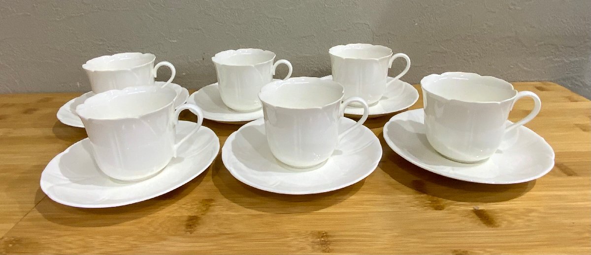 【店頭買取/中古品】NAKAYAMA なかやま陶器 カップ＆ソーサー 6客セット 現状保管品