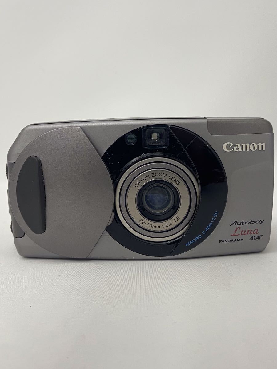 E148★CANON キャノン AUTOBOY オートボーイ Luna 28-70mm コンパクトフィルムカメラ ジャンク品