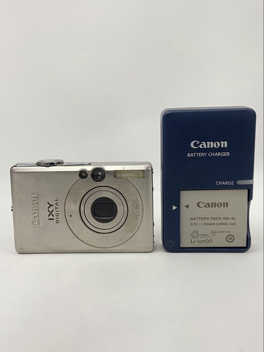 D2★Canon キャノン PC1158 IXY DIGITAL 60 コンパクトデジタルカメラデジカメ 充電器付属 動作確認済み 稼働品 