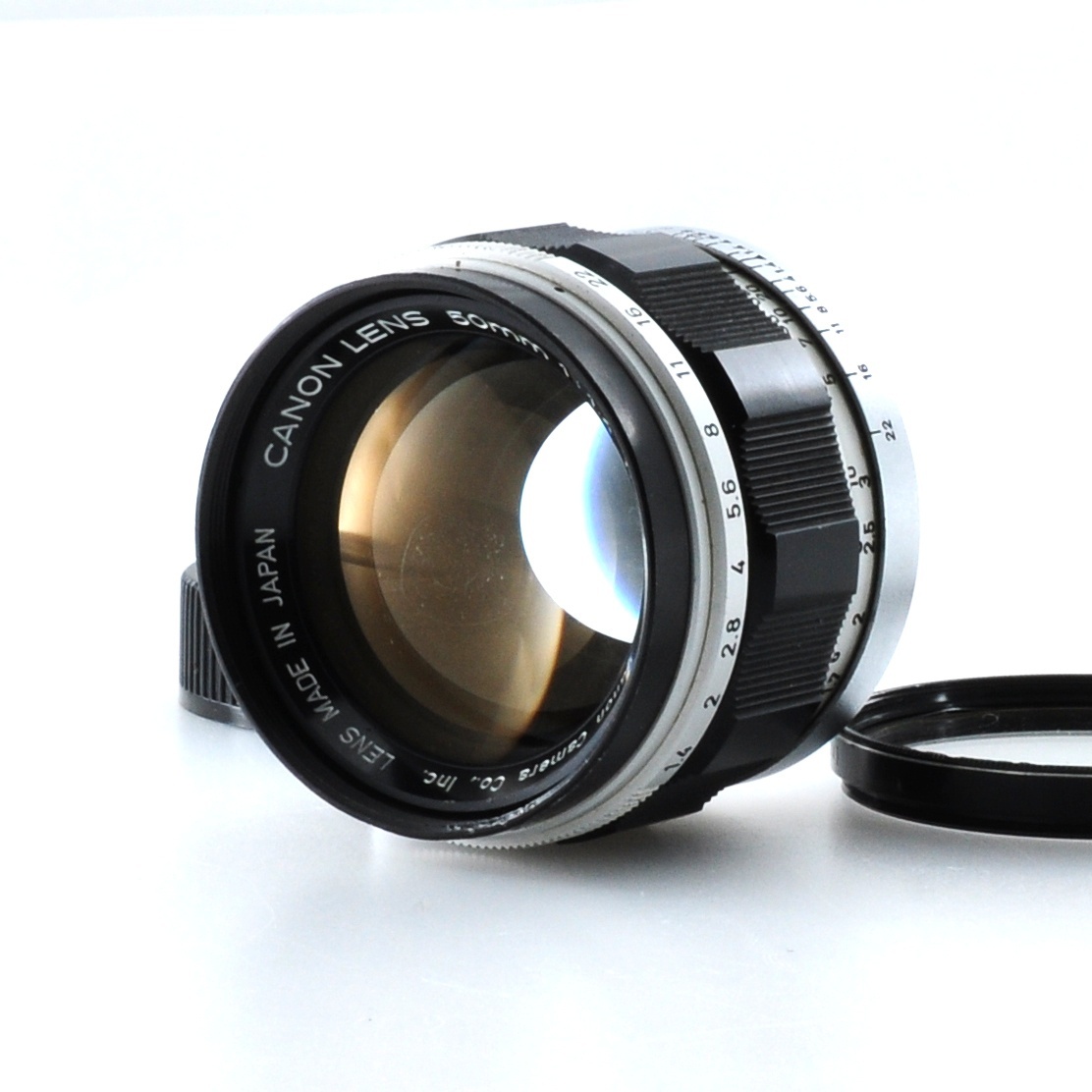 【キヤノン】Canon 50mm F1.4 Lマウント L39 レンジファインダーレンズ #T825B