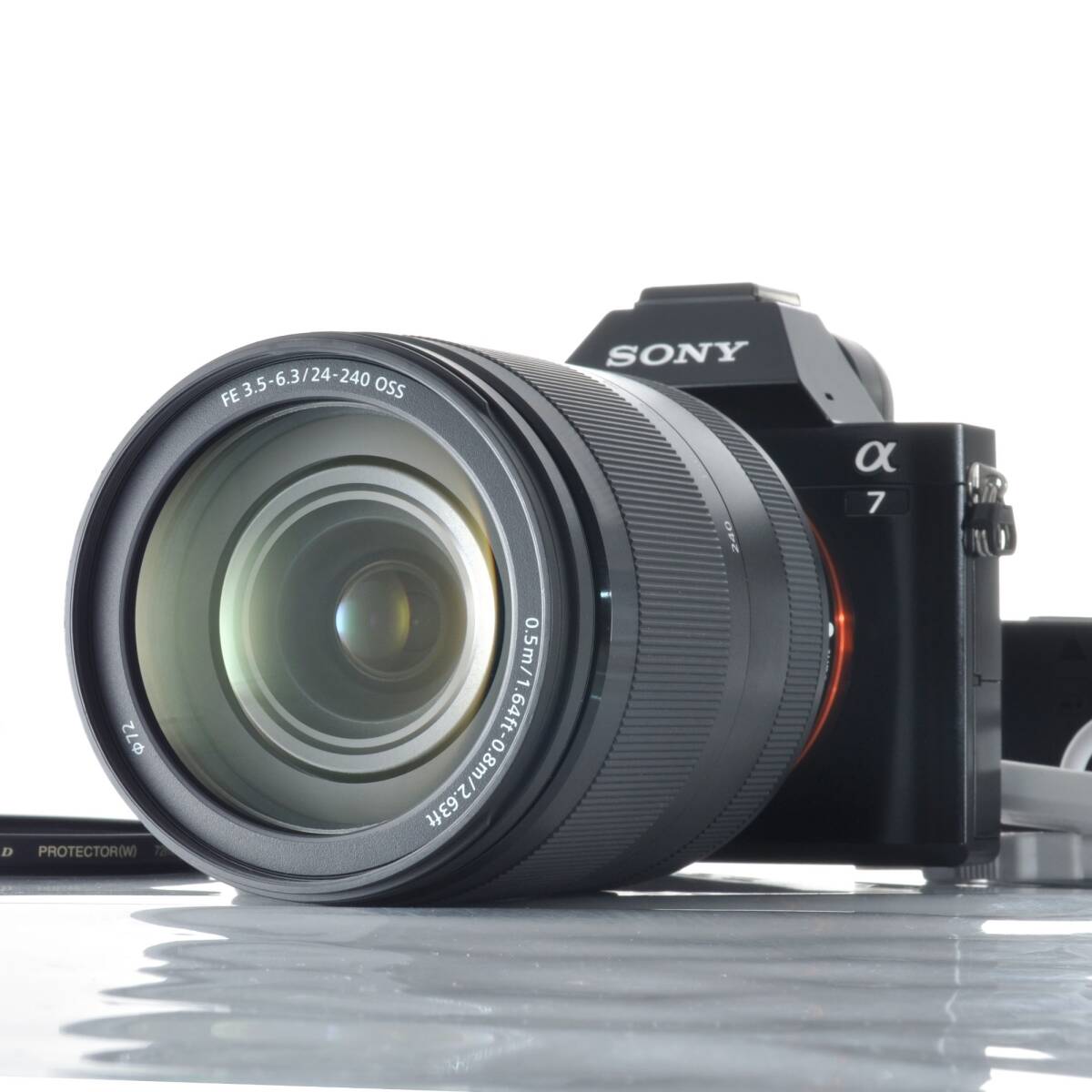 8月限定1万5千円引き中（149,999円⇒134,999円）撮影枚数858枚【ソニー】Sony α7 ILCE-7 + FE 24-240mm F3.5-6.3 OSS 動作良好 #K600