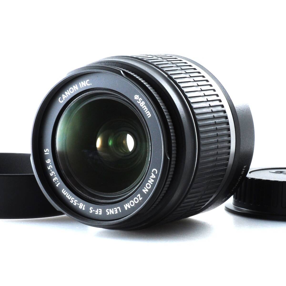 【キヤノン】Canon EF-S 18-55mm F3.5-5.6 IS AFズームレンズ #T987B