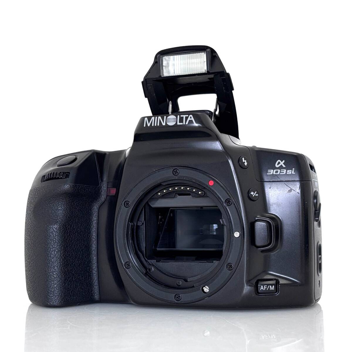 999円セール【ミノルタ】MINOLTA α 303Si Black フィルム一眼レフカメラ #T647B