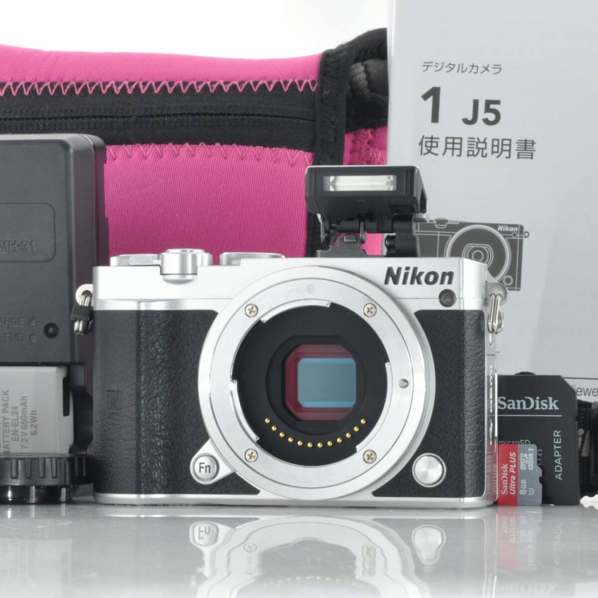 8月限定5千円引き中（47,999円⇒42,999円）撮影枚数1,293枚【ニコン】Nikon 1 J5 デジタルカメラ ミラーレス #T940A