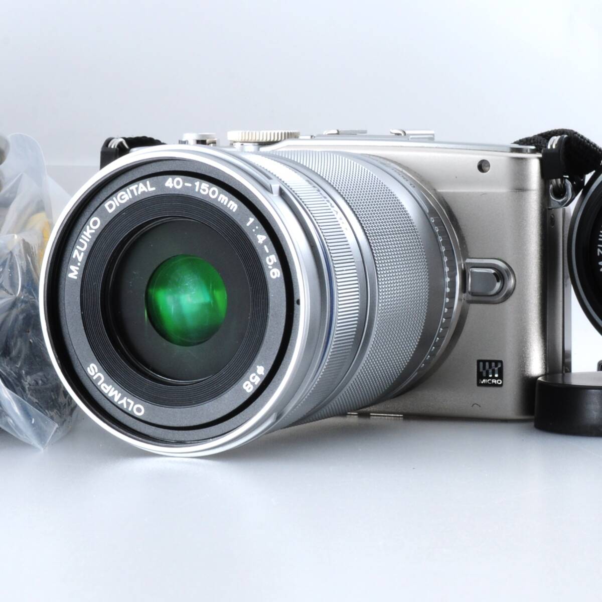 8月限定5千円引き中（39,999円⇒34,999円）【オリンパス】OLYMPUS PEN Lite E-PL5 ダブルズームレンズキット 付属品多数 #S024