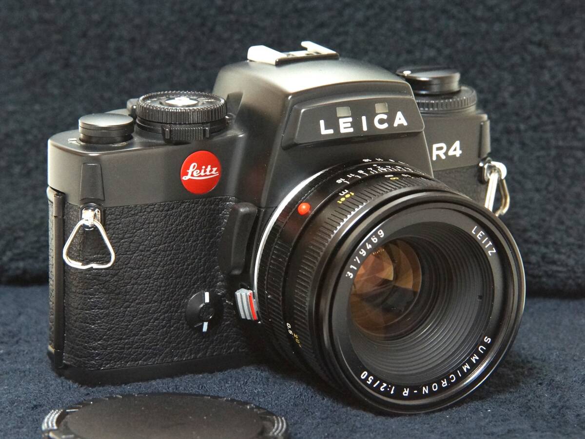 LEICA R4 SUMMICRON-R 1:2/50(Rカム） 標準レンズ付きセット【Operation Confirmed・動作確認済】