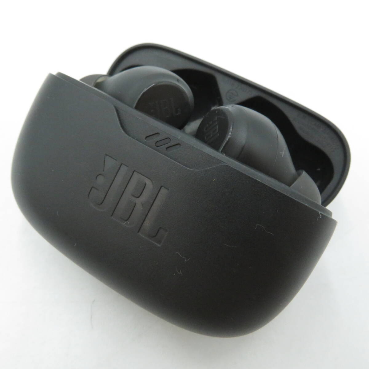 イヤホン◆JBL WAVE BEAM ブラック ワイヤレスイヤホン 簡易動作確認済 中古 USED●S1049■