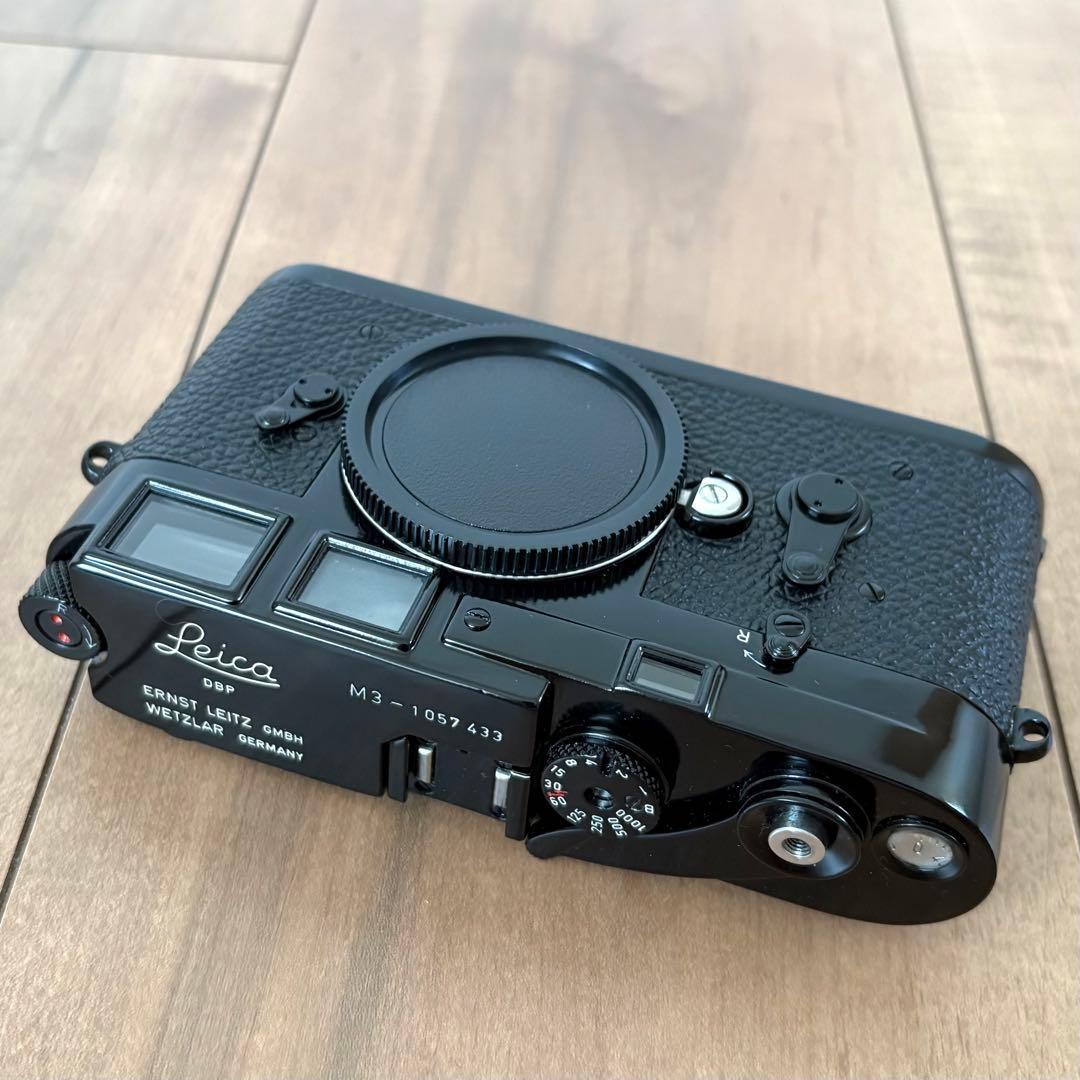ライカ M3 ブラックペイント OH済 シングルストローク LEICA